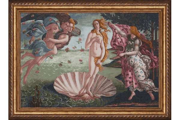 Набір для вишивки нитками та бісером за мотивами С. Ботічеллі "Народження Венери" Чарівна Мить М-15